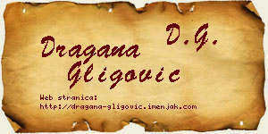 Dragana Gligović vizit kartica